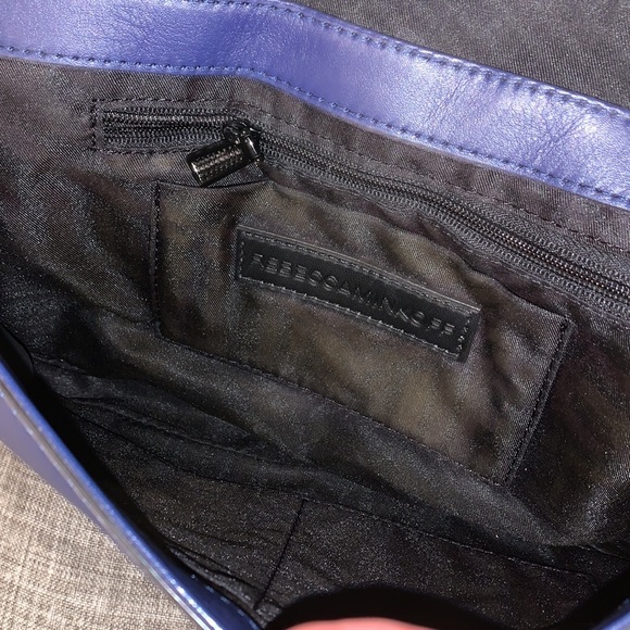 Sold! Rebecca Minkoff Love Chevron Leather Quilted Chain Crossbody Bag - Picture 12 of 16